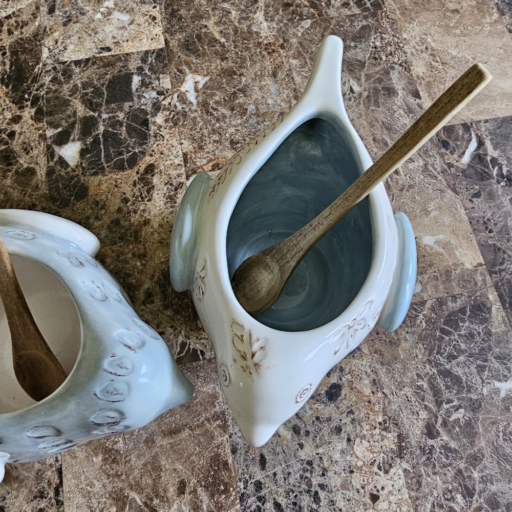 Mudpie dot pattern bird cup set - Picture 2 of 2